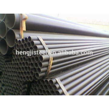 black carbon steel pipe erw pipe and fittings